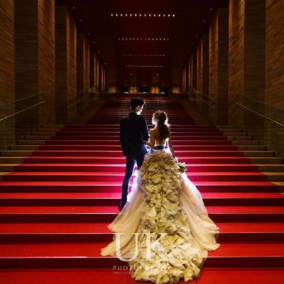 ウェディング前撮り/大阪ひらまつ/ウェディングフォトグラファー右近倫太郎が撮影